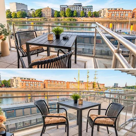 Lejlighed Weser-panorama - Zentral Und Am Wasser Bremen